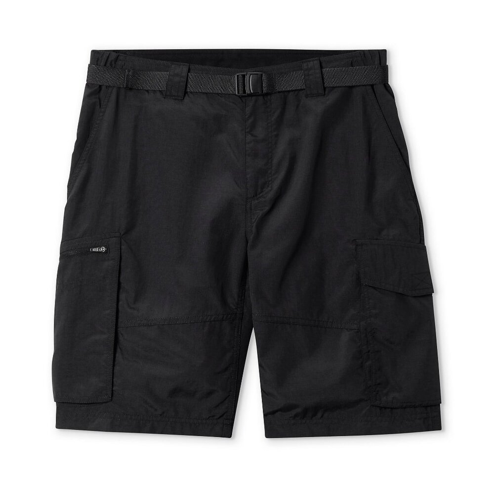 Columbia Black Kestrel Trail Omni-Wick UPF 50 Cargo Shorts Sz 32 12" Inseam NWT